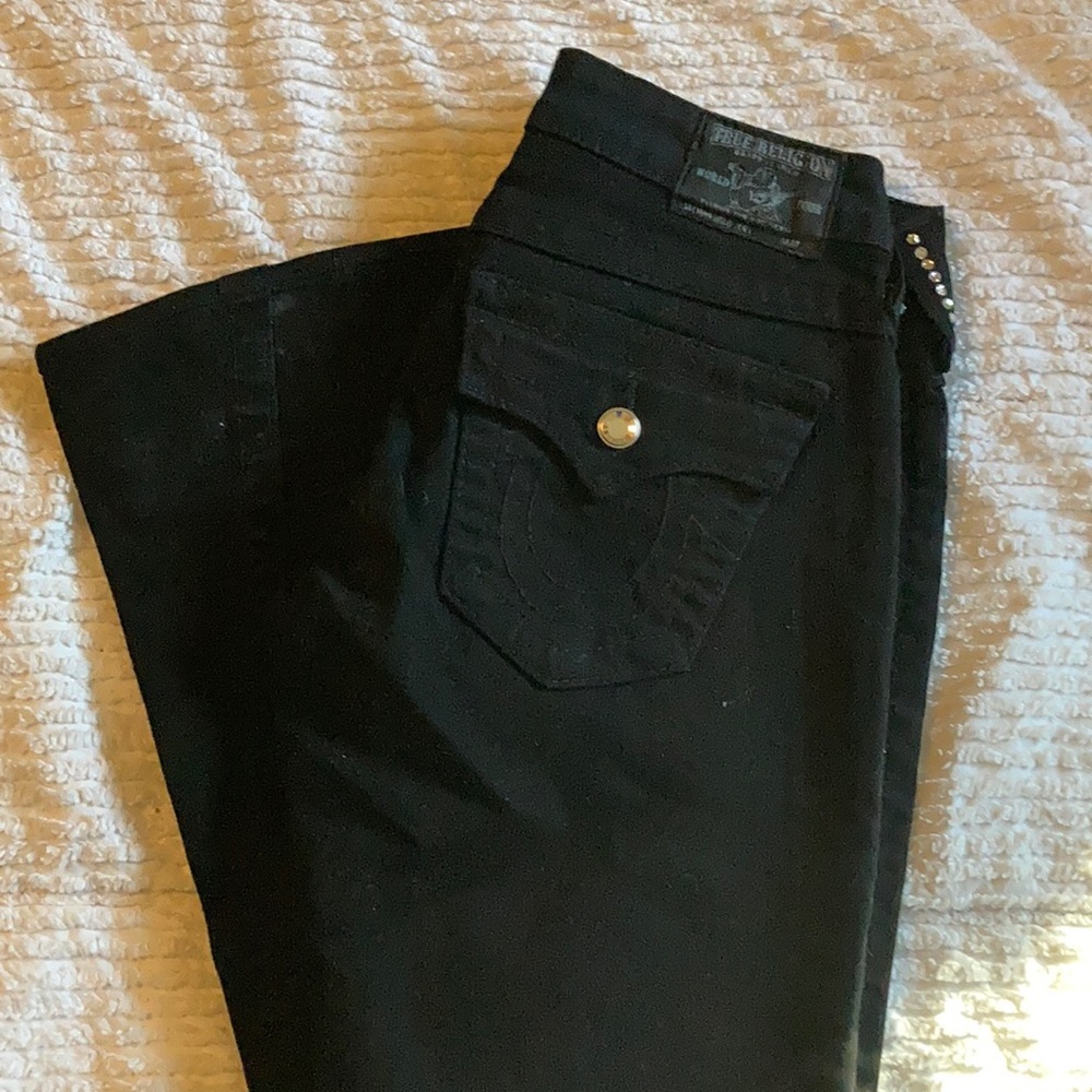 True Religion Flare jeans.